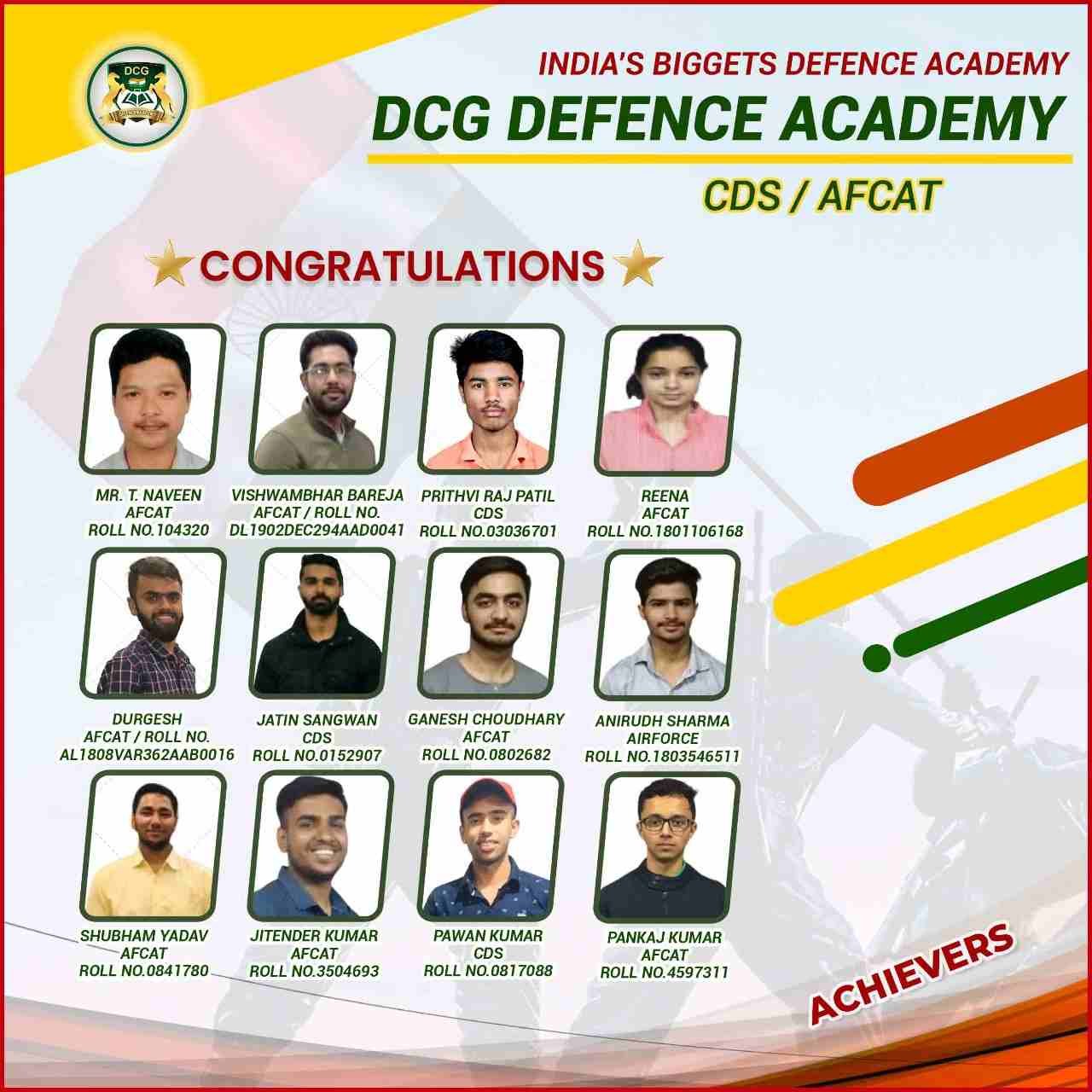 DCG Defence Academy Pune